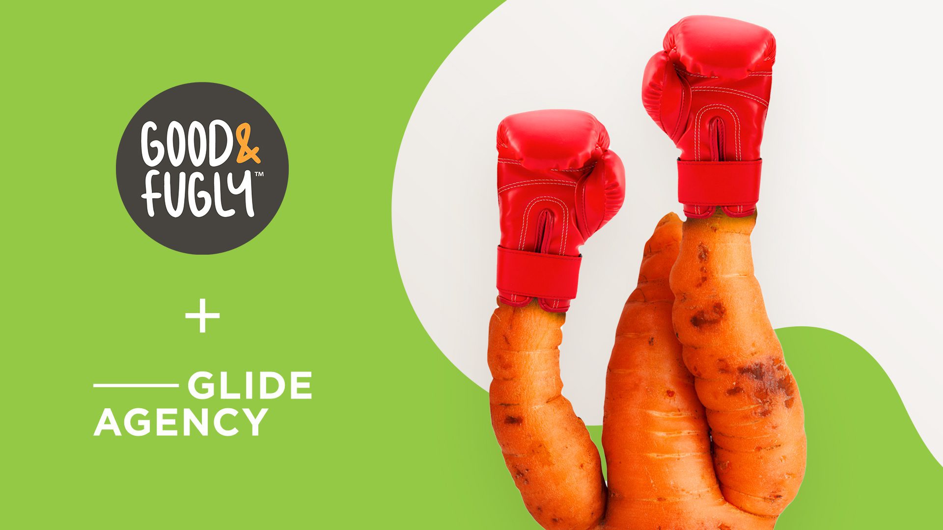 Good & Fugly partner up with Glide Agency to help fight food waste