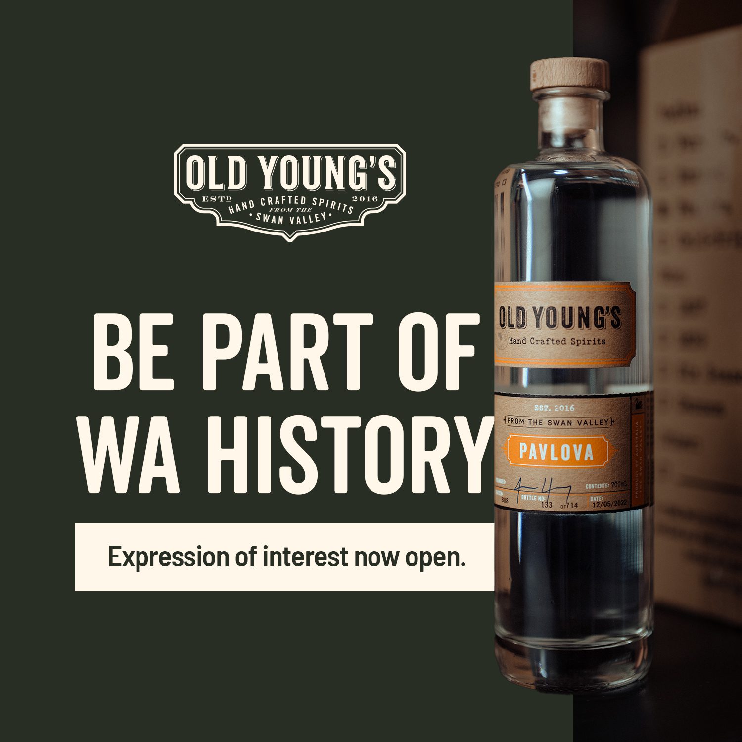 <p>The demand for craft spirits has skyrocketed in Australia over the last 10 years; investors clearly saw potential in Old Young’s and were eager to be a part of history.</p>
<p>Within 23 hours, Old Young’s reached their maximum target, raised a total of $2.7 million and welcomed 855 new investors.</p>
